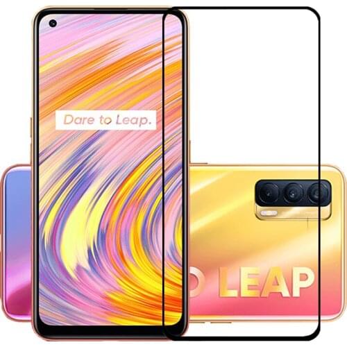 25 Pcs/Lot Full Cover Screen Protectors For Realme V15 5G Scratch Proof Protective Film Tempered Glass For Realme V15 5G