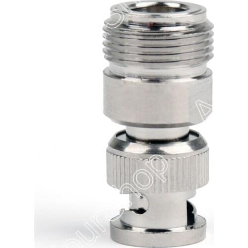 Areyourshop Sale 1PCS BNC-N Adapter BNC Male To N Type Female RF Coax Connector Straight Converter