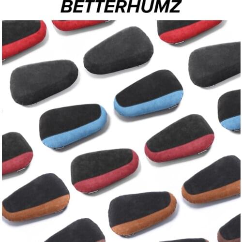 BETTERHUMZ Car Accessories For Mercedes W204 W205 W211 W212 W176 GLS Alcantara Knee Pad Thigh Cushion Comfortable Thigh Support
