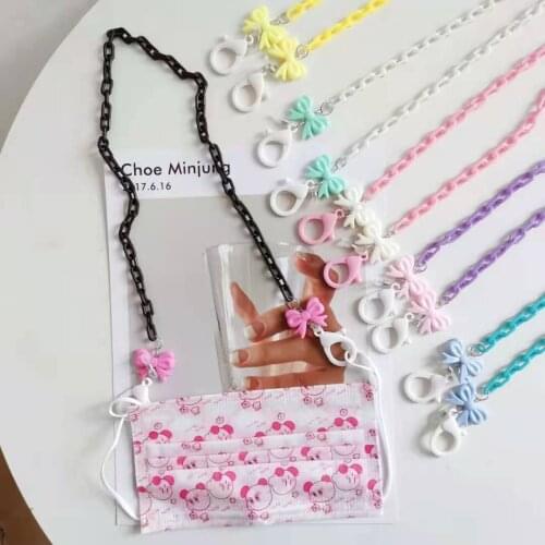 Fashion Childrens Glasses Chain Lovely Anti-lost Mask Strap Necklace Neck Cord Sunglasses Lanyard Holder Eyewear Jewelry Gift