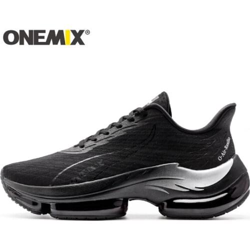 ONEMIX Top Road Running Shoes for Men Air Cushion Outdoor Sneakers Women Trekking Shoes Women Breathable Sneakers Walking