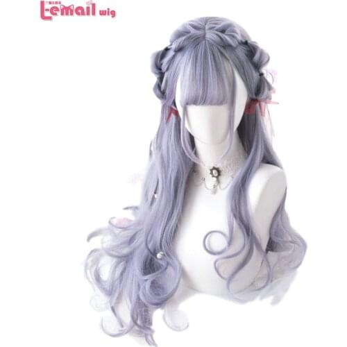 L-email wig Long Synthetic Wigs