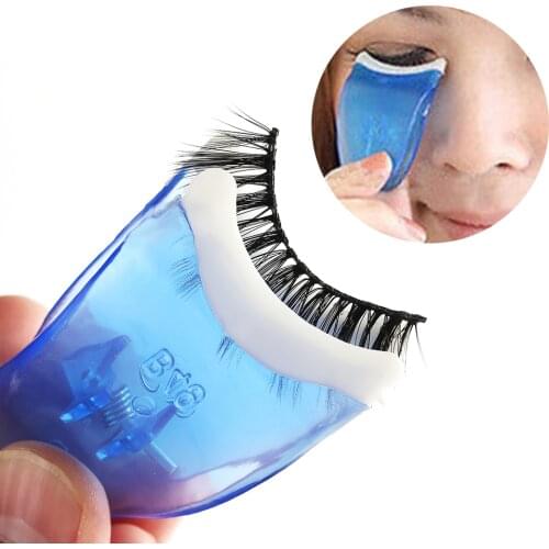 Mini False Eyelash Applicator Mascara Eyelash Clip Curler Eyelash Applicator Apply Tweezers Make up Tool For Eyes