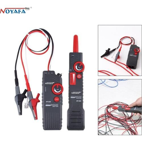 NOYAFA NF-820 Underground Wire Locator ocating the ceiling or in the wall Wires Tracker Cable Tester Line Finde Anti-Interferenc