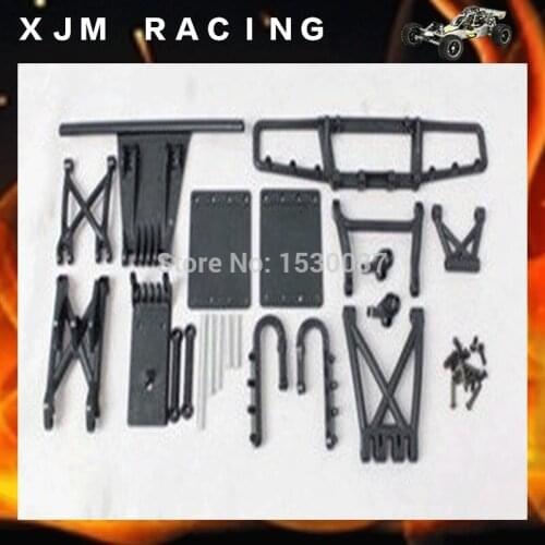 Plastic 5T to 5SC kits for 1/5 hpi rovan km baja 5sc rc car parts