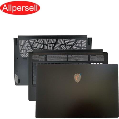 Laptop Back cover For MSI GS75 MS-17G1 LCD back shell Screen border palmrest case bottom shell