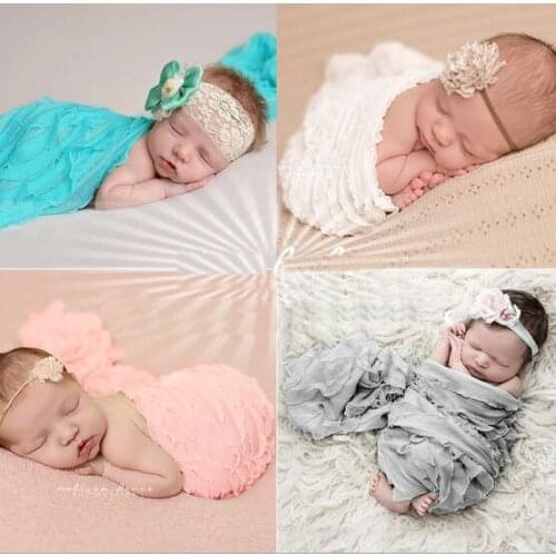 Newborn photography props Soft Photo Wrap Cloth fotografie achtergronden for infant accessoire photographie