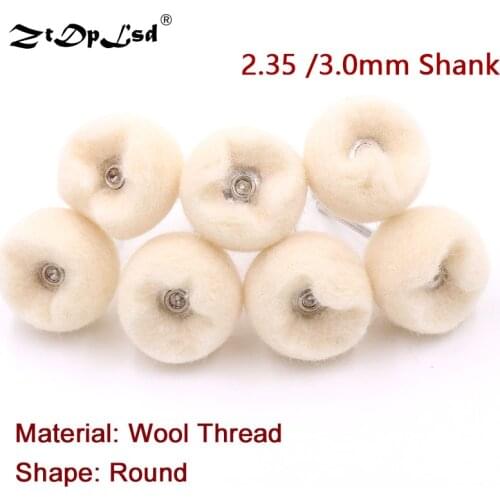 10Pcs Wool Polishing Brush Grinding Buffing Wheel Grinder Brushes For Drill Rotary Tool Mini Soft Jadeite Jade Carving Cleaning