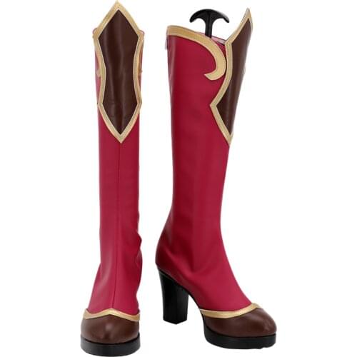 Princess Connect! Re:Dive Minami Suzuna Cosplay PU Boots Shoes Halloween Carnival Party Cosplay Costume Prop
