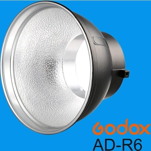 Godox AD-R6 Standard Reflector Bowens Mount w/ Umbrella Hole for AD600B AD600BM