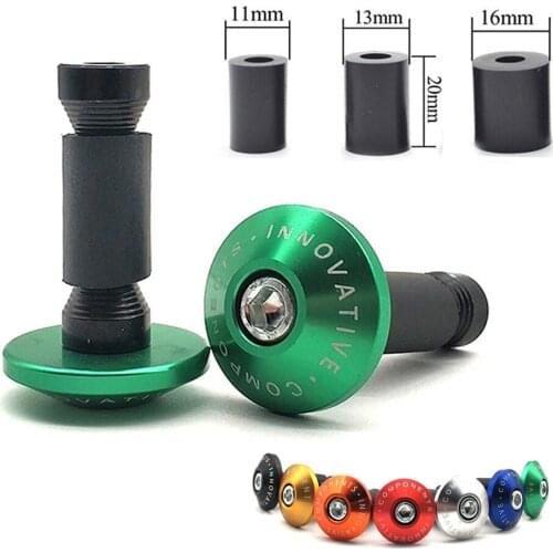 1 Pair Universal Motorcycle Handlebar Cap Handle Bar Ends Racing handlebar For Suzuki BURGMAN 400 GS500E gs 500e GSX250 GSX550