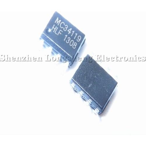 10PCS/LOT MC34119 MC34119DR2G 34119 SOP-8 low power sound audio amplifier chip
