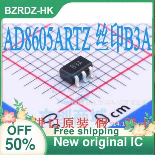 2-10PCS/lot AD8605ARTZ B3A SOT23-5 New original IC