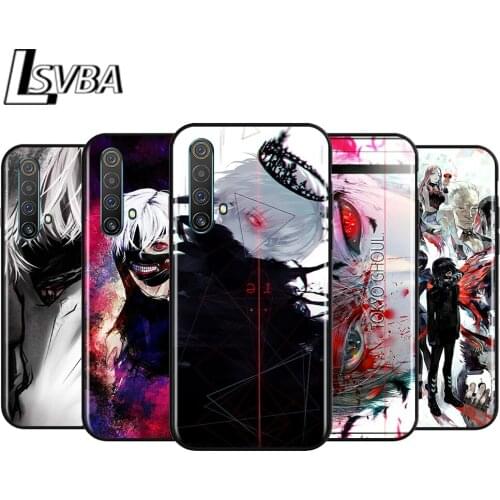 Anime Tokyo Ghoul for OPPO Realme V15 X5 X3 X50 X7 X2 C17 C11 C3 C2 7 7i 6 6S 6i 5 3 2 Pro Soft Black Phone Case
