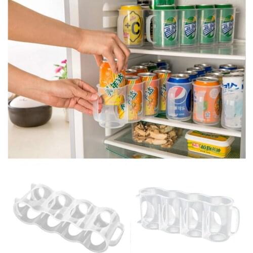 Beers Soda Cans Storage Holder Storage Kitchen Organization Fridge Plastic Spice Bottle Storage Holders Racks