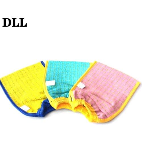 Shower Spa Exfoliator Two-Sided Bath Glove Body Cleaning Skin Bath Massage Exfoliate Peeling Glove Towel