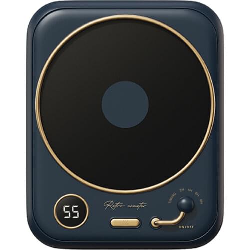 Electric Mug Warmer for Coffee Milk Tea Water Drinks Cup Heating Coaster with Timer Auto Shut Off 3 Temperatures for Home Office