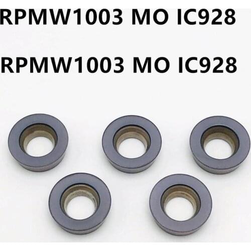 Milling insert RPMW1003 MO IC928 inner circle CNC lathe lathe parts tool carbide insert RPMW 1003MO cutting tool turning tool