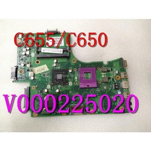 LAPTOP MOTHERBOARD FOR TOSHIBA C655 MOTHERBOARD SERIES P/N:1310A2355302 SPS: V000225020 6050A2355301-MB-A03 100% Tested