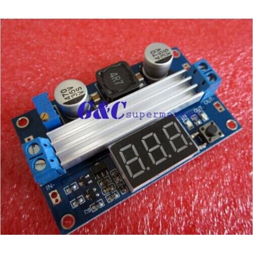 1PCS LTC1871 Boo Module 3.5-35V 100W With Dual Display Voltmeter diy electronics
