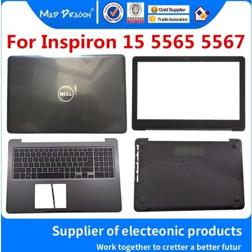 NEW Laptop LCD Back Cover/DVD/Front bezel/Palmrest/Bottom Case For Dell Inspiron 15 5565 5567 024TTM 0NP37J 0PT1NY 0H9P3P 0T7J6N