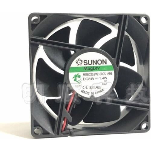 Original ME80252V2-000U-A99 24V 1.4W 8cm inverter fan