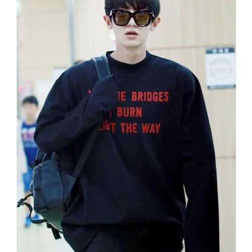 May The Bridges I Burn Light The Way Sweatshirt Womens Sweatshirt Unisex Sweatshirt Birthday Gift Graphic tops moletom do tumblr