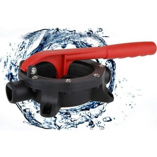 High Quality 720GPH Manual Diaphragm Boat Marine Bilge Plastic Water Self-priming Pump pumping bilge water saltwater diesel