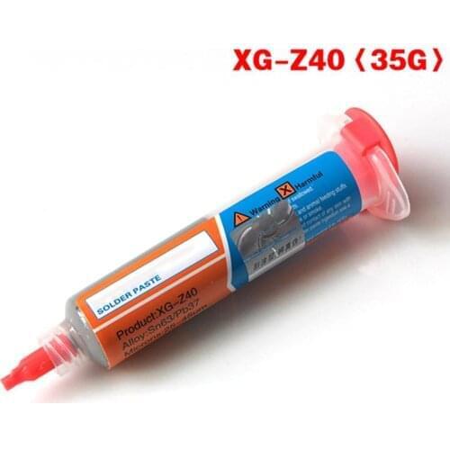 High Quality Syringe Solder 100% Original Paste XGZ40 Welding Solder BGA Flux For Soldering Welding Tool Welder Repair Tools