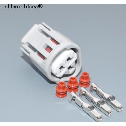 Worldgolden 2.2mm 3pin for Toyota sensor wire harness plug auto waterproof connector 6189-0486