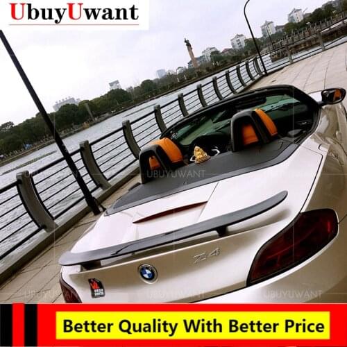 Z4 E89 Rear Trunk Lip Spoiler Wing For BMW E89 Z4 2009-2016 H Style FRP Unpaint Primer Rear Trunk Spoiler Boot Duck Lip Wing Lid