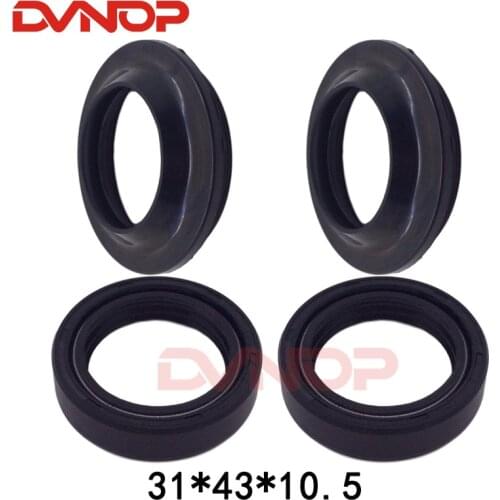 Motorcycle 31*43*10.5 Front Fork Damper Shock Absorber Oil and Dust Seal For Honda Suzuki WY125 CBT125 MTX80 XL185 XR125 XR200