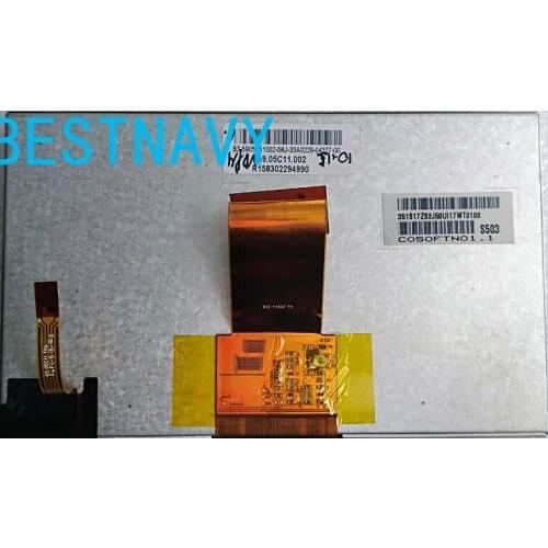 Free DHL/EMS original AUO 5inch TFT LCD display C050FTN01.1 C050FTN01.0 C050FTN01 screen panel for Nis san car audio LCD monitor