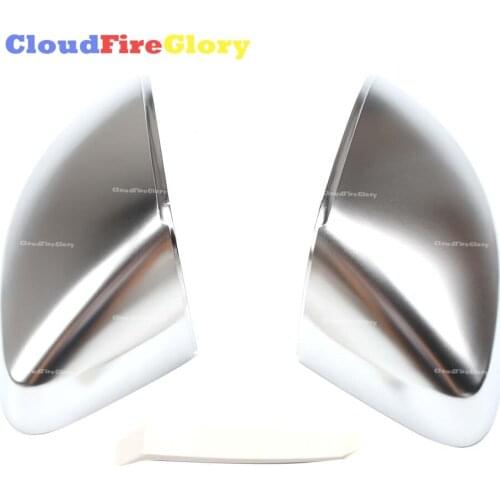 CloudFireGlory For A3 S3 8V 2014-2018 Pair Left+Right Rearview Mirror Covers Cap Silver Shell Housing 8V0072530B 3Q0