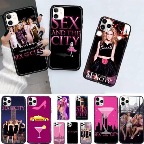 Sex And The City Comedy film high quality Phone Case shell for iPhone 11 12 pro XS MAX 8 7 6 6S Plus X 5S SE 2020 XR