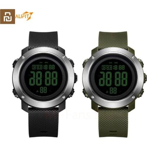 Youpin ALIFIT Digital Watches Multifunctional Outdoor Waterproof Noctilucent Display Calender Alarm Countdown Sports Watch