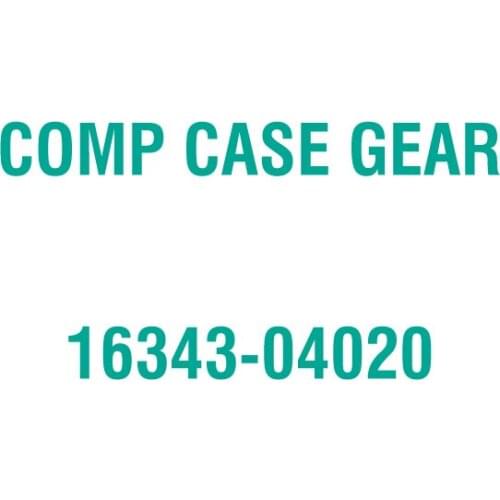 For Kubota 16343-04020 COMP CASE GEAR