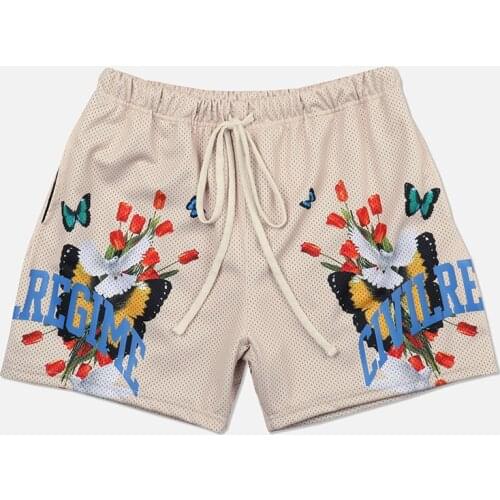 European And American Trend Sports Shorts Mens Summer Quick-Drying Breathable Five-Point Pants Fitness Casual Wild Loose Pants