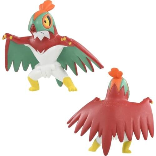 Genuine TAKARA TOMY Pokemon Sword Shield Action Figure Dolls Hawlucha Pikachu Anime Figure Collection Hand-Model Toys Kids Gifts