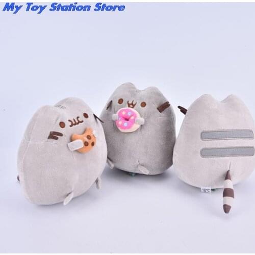 Sushi Cat Plush Toys Donuts Cat Kawaii Cookie Icecream Rainbow Cake Style Plush Soft Stuffed Animals Toys for Children Kids Gift