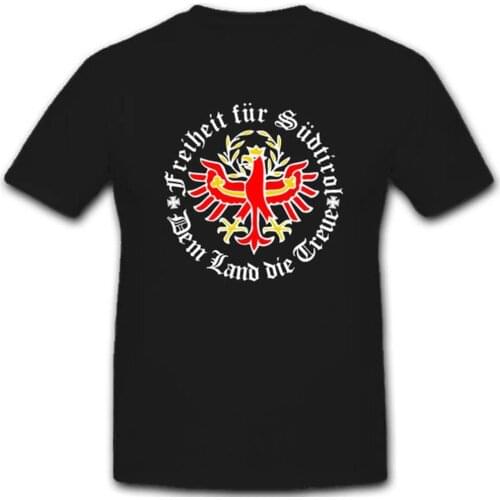 Hot Sell 2019 Fashion Freedom for South Tyrol Sword Shield Helmet WK Italy Liberation T Shirt O-Neck T Shirt