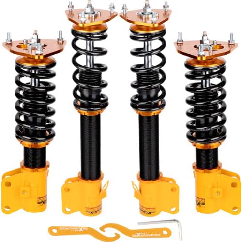 24 Way Adjustable Damper Coilovers for Subaru Impreza WRX GDA GDB WRX/STI Forester GD/GG 2002-2007 Coilovers
