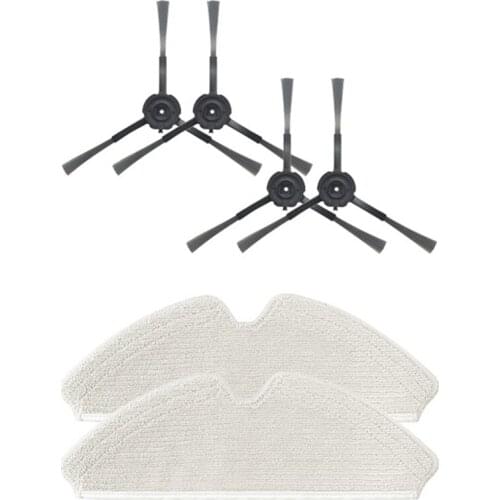 Mop Cloth Side Brush for Proscenic M7 Pro/Kyvol Cybovac S31 Robot Vacuum Cleaner Accessories Replacement Parts