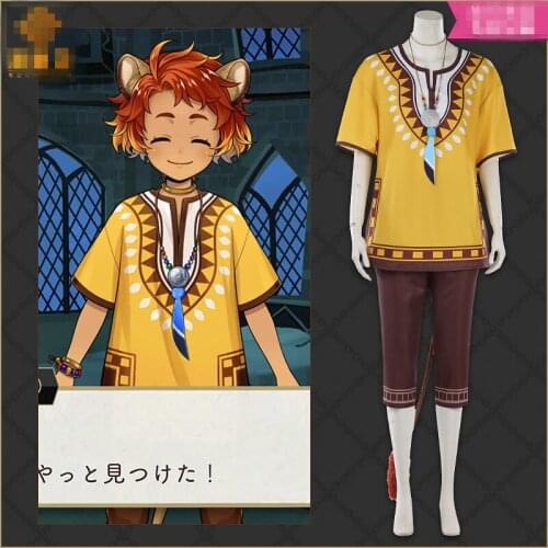 2021 The NEW Twisted-Wonderland cheka leona Nephew adult full costume