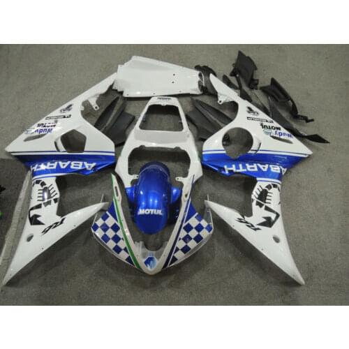 Wotefusi Paint Bodywork Fairing Injection Molding For YAMAHA YZF R1 2004-06 2005 #C