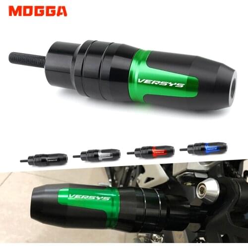 Motorcycle Crash Exhaust Slider Pad Protector Accessories For KAWASAKI Versys 650 1000 Versys650 Versys1000 Falling Protection