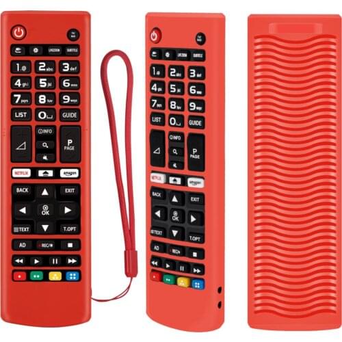 Shockproof Case for LG AKB75375608 AKB74915324 AKB74915305 AKB73715601 AKB75375604 Silicone Protective Cover Remote Control