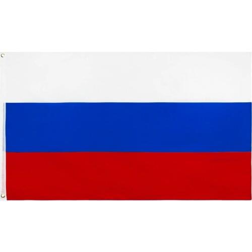 3x5FT Russia white blue red ru flag
