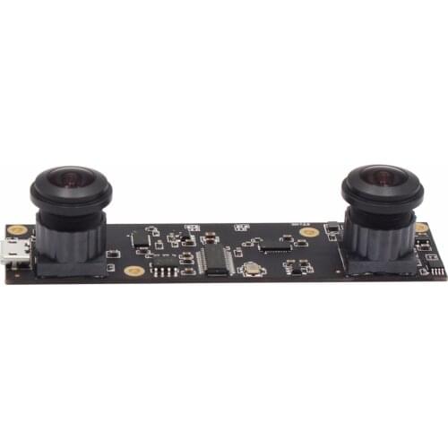 Synchronization 960P Dual Fisheye lens Wide Angle usb camera module OV9750 CMOS MJPEG 60fps USB 2.0 stereo camera for 3D project