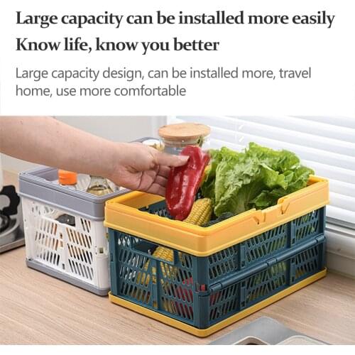 Folding Plastic Office Organizer Desktop Organizer Organizer Box with handle Jewelry Organizer Storage Box Household Product
